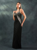 Midnight Drape Gown