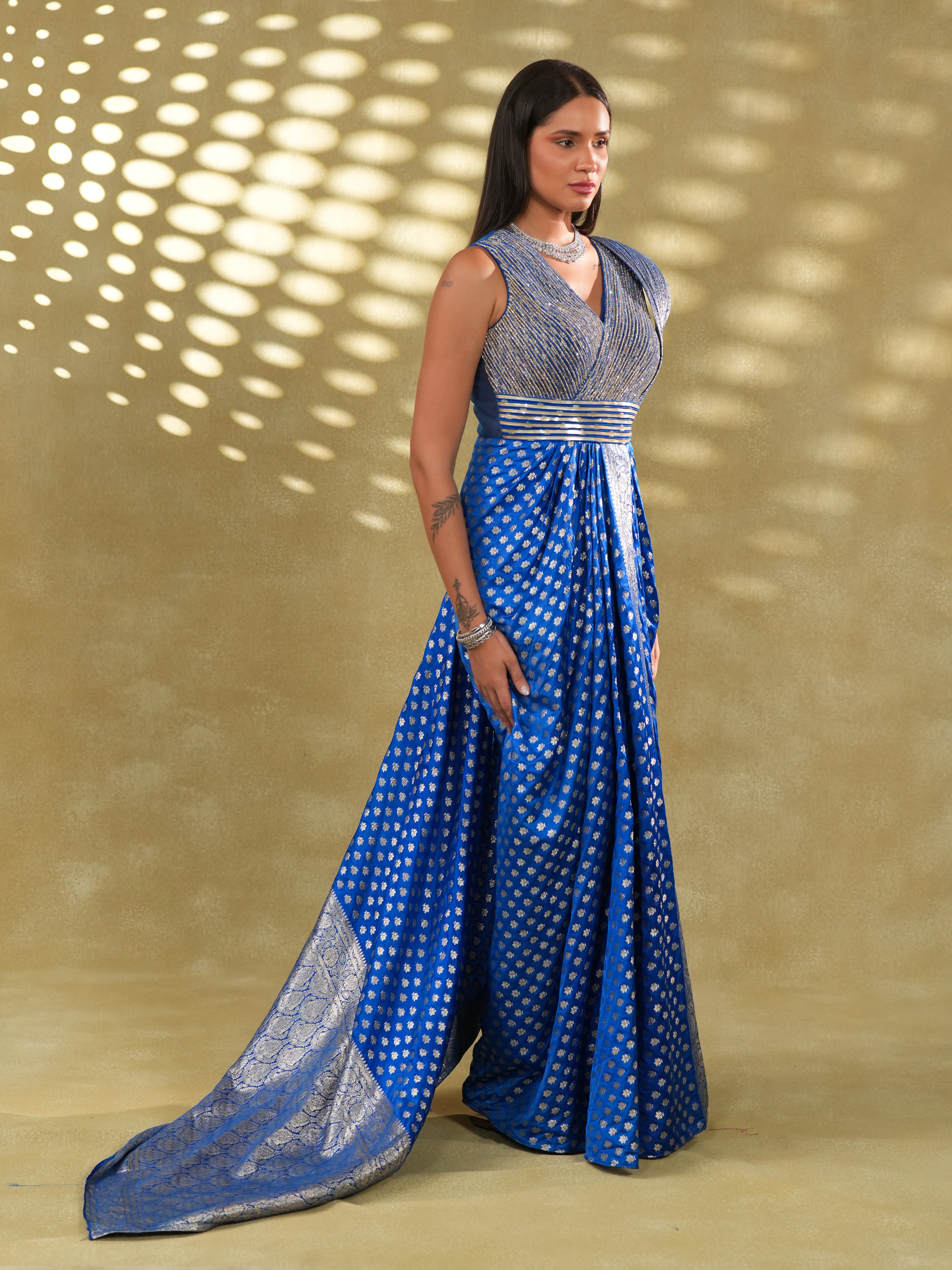 Noor Drape Gown