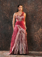 Aurelia zari cascade gown