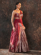 Aurelia zari cascade gown