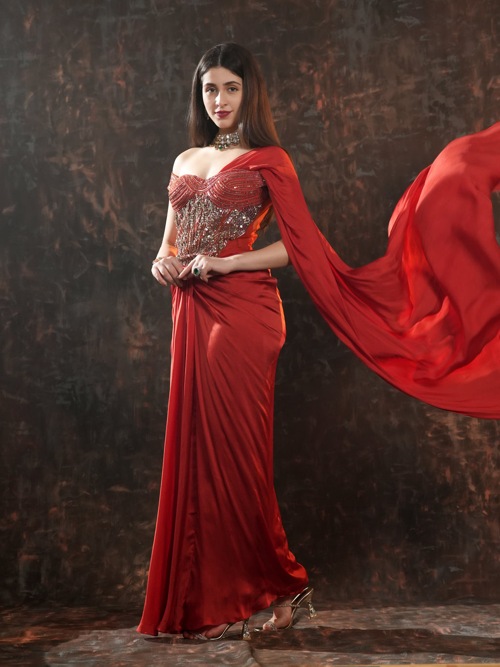 Mehar drape saree