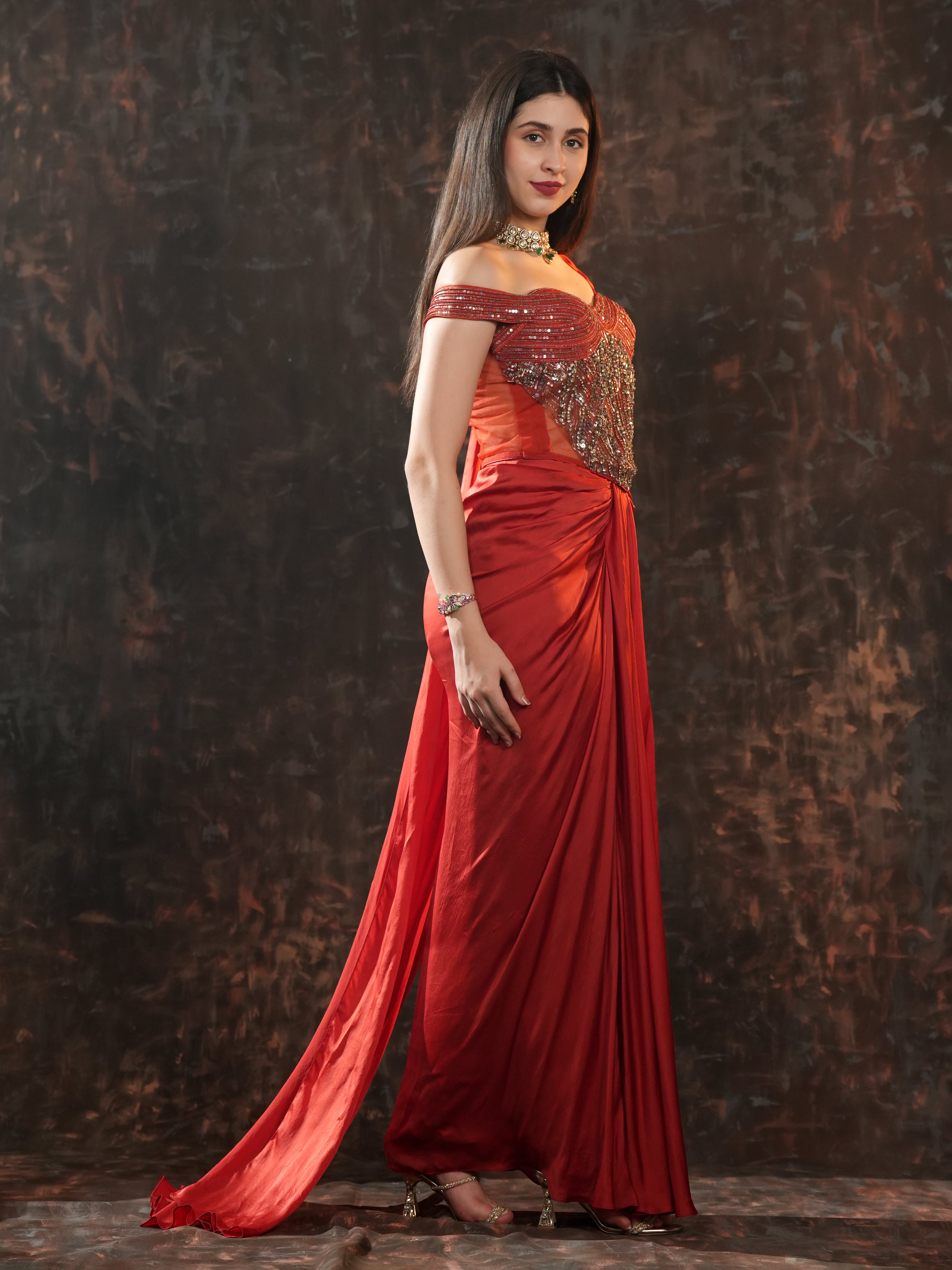 Mehar drape saree