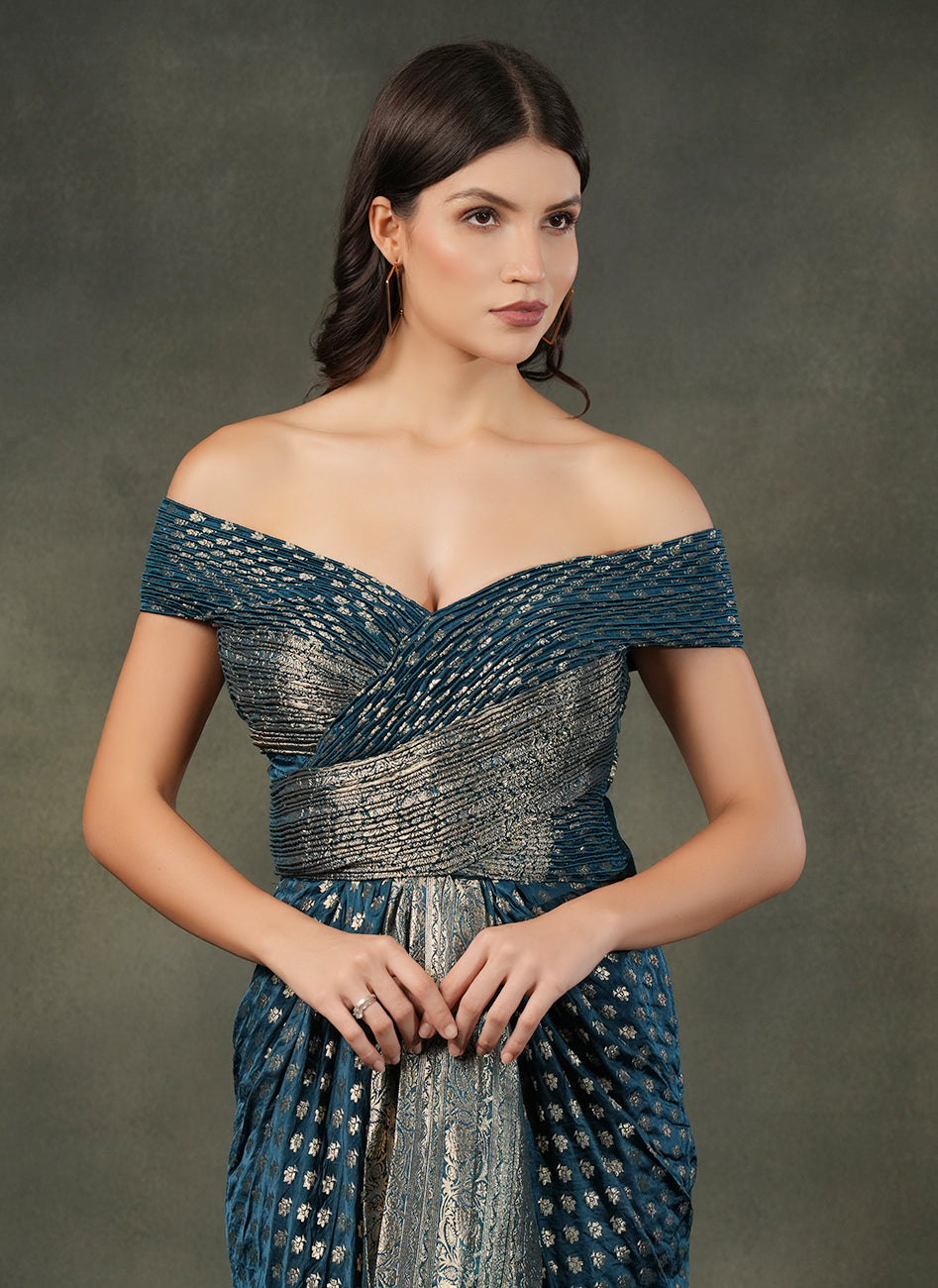MIDNIGHT FUSION GOWN