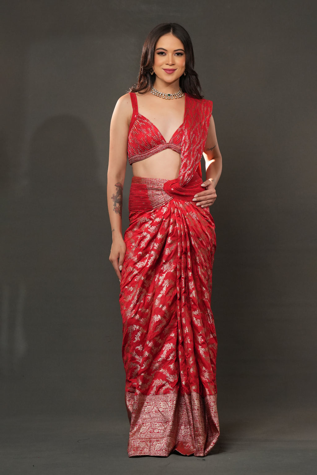 Banarasi Opulence Drape