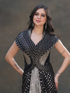 Midnight Zari gown