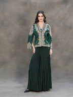 The Firdaus Short-Jacket Set
