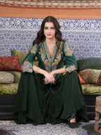 The Firdaus Short-Jacket Set