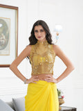 Zivara Gold Drape