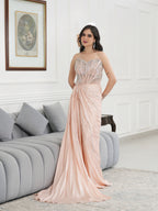 Veloura Blush Drape