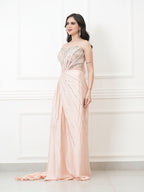 Veloura Blush Drape