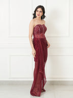 Scarlet ruby gown