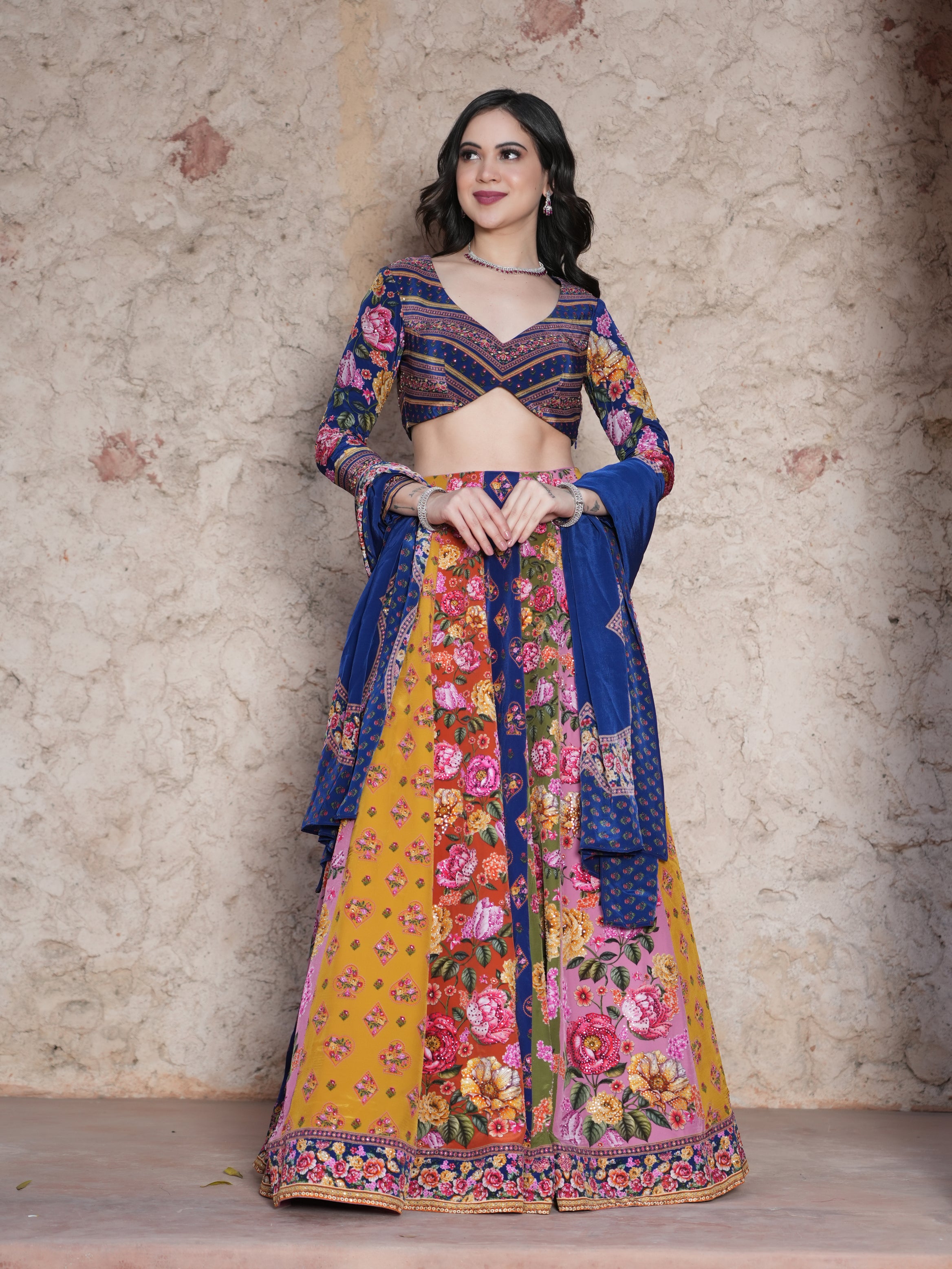 Maharani Impériale – Le Jardin Royal Lehenga