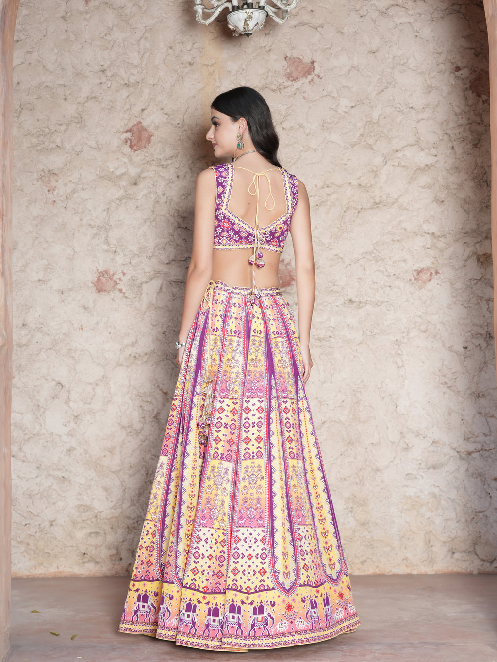 Royal Rajasthani Heritage Lehenga Set