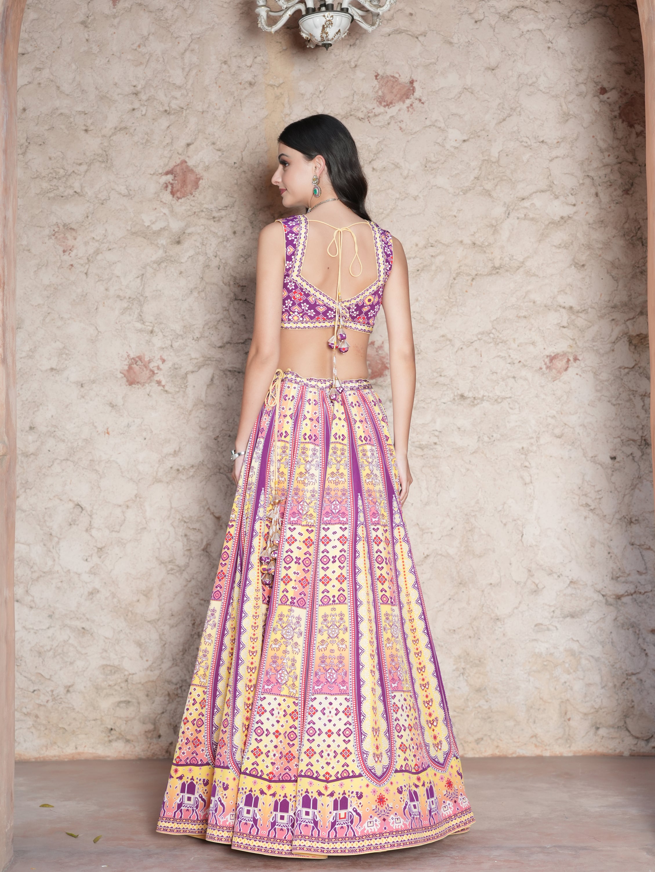 Royal Rajasthani Heritage Lehenga Set