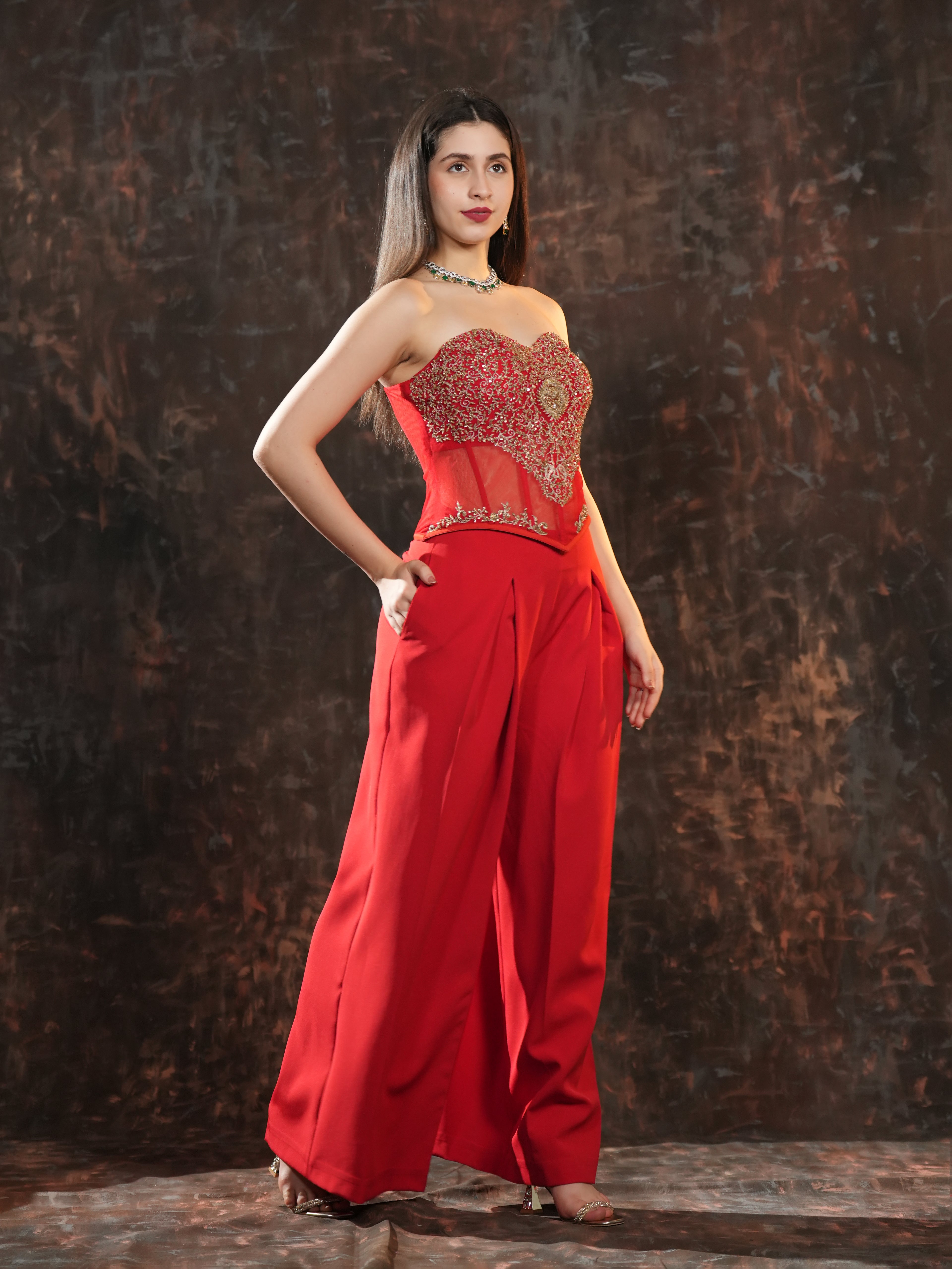 Zaria Corset Set