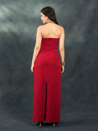 Midnight Drape Gown