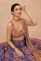 The Royal Mosaic Lehenga
