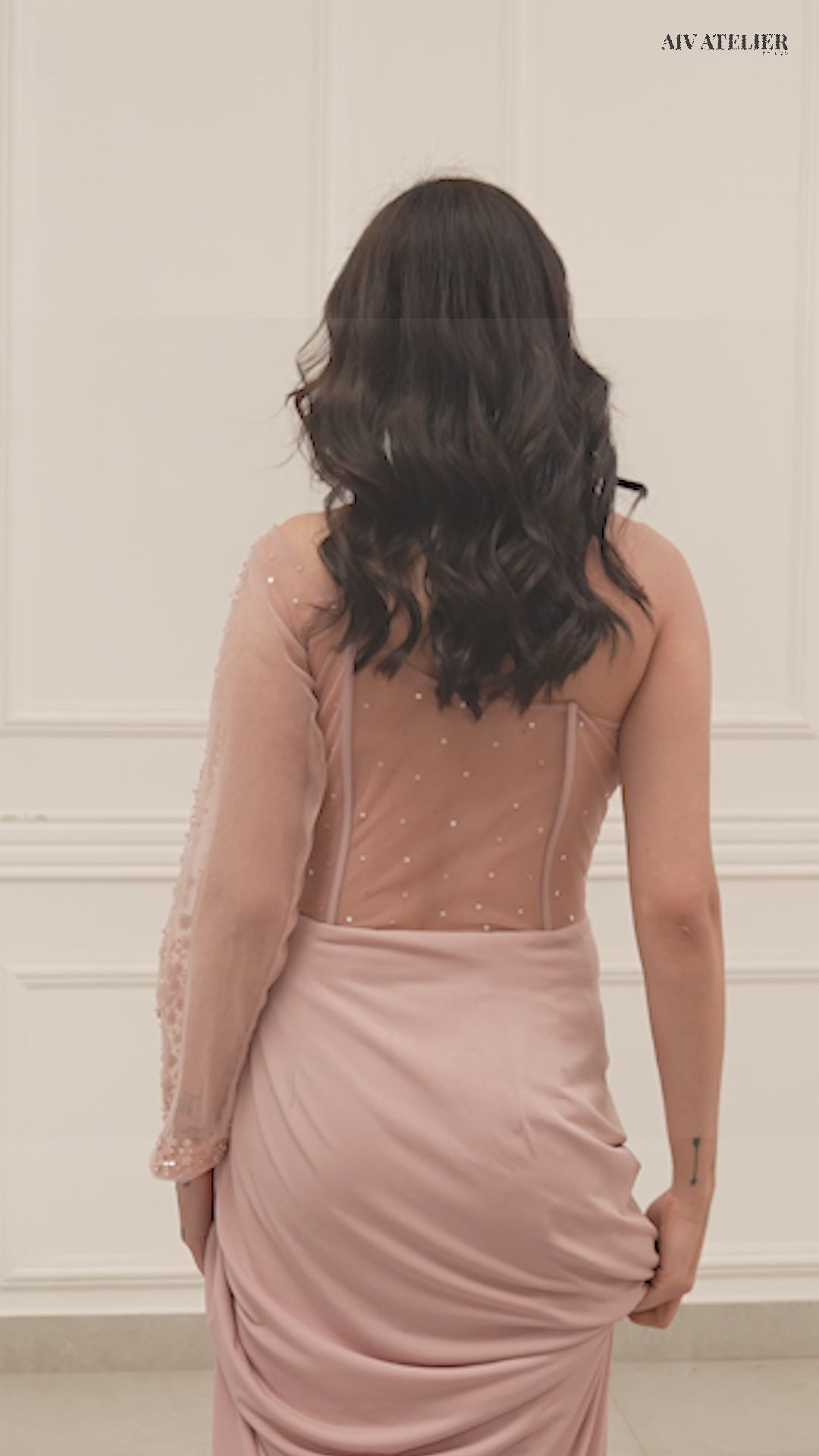 Blush Seraph Drape