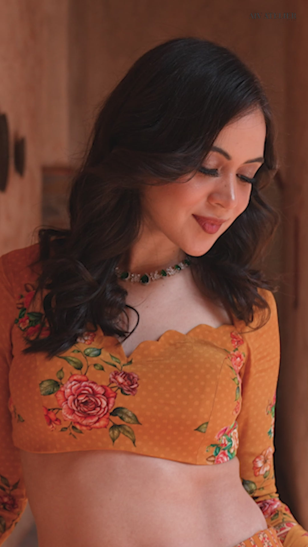 Meher Floral Lehenga